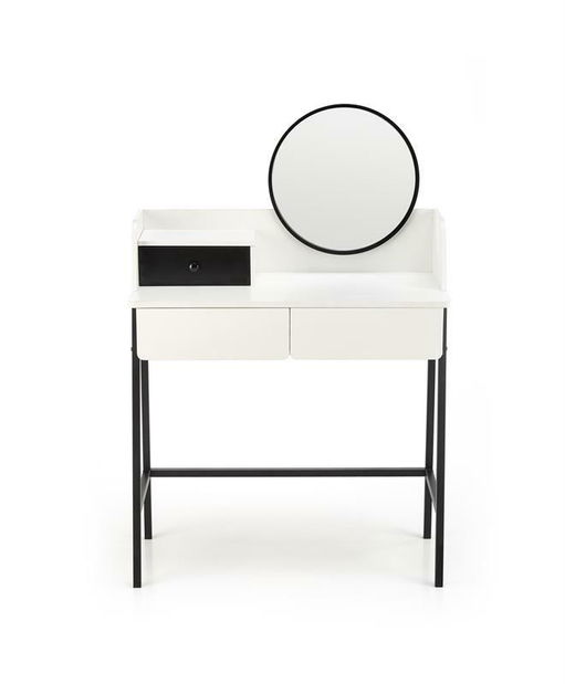 Toaletni stolić Ali (bijela + crna)