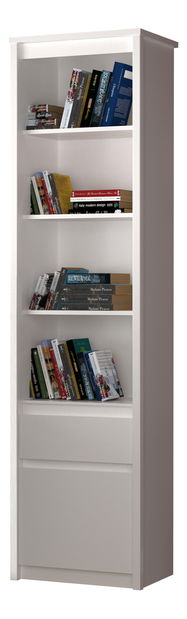 Regál Ethan 1D1S (fehér)