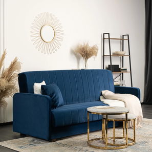 Set 2 kusov pohoviek Portofine (tmavomodrá) 