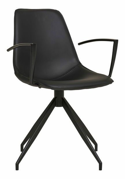 Jedálenská stolička Moteria 5 (čierna)