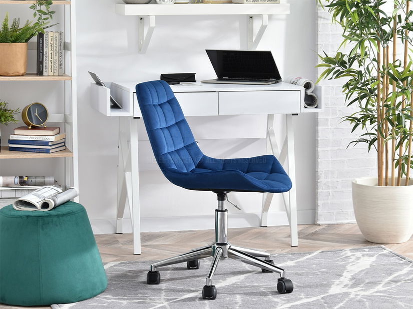 Scaun Eleanor (albastru marin + negru)