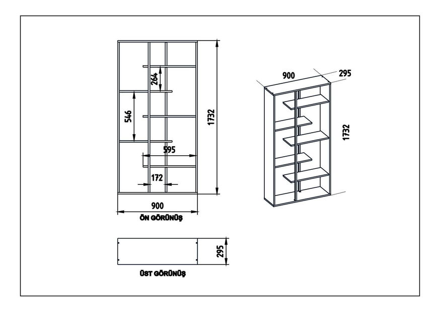 Raft Presta (nuc + negru)
