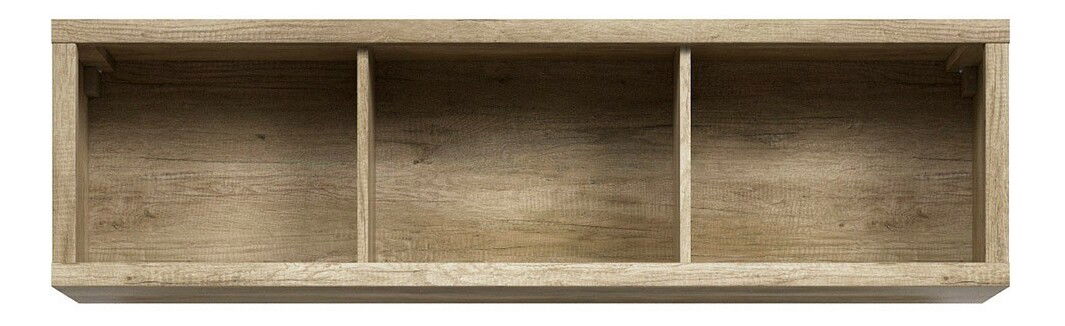 Polička BRW Kaspian SFW/140 (dub monument)