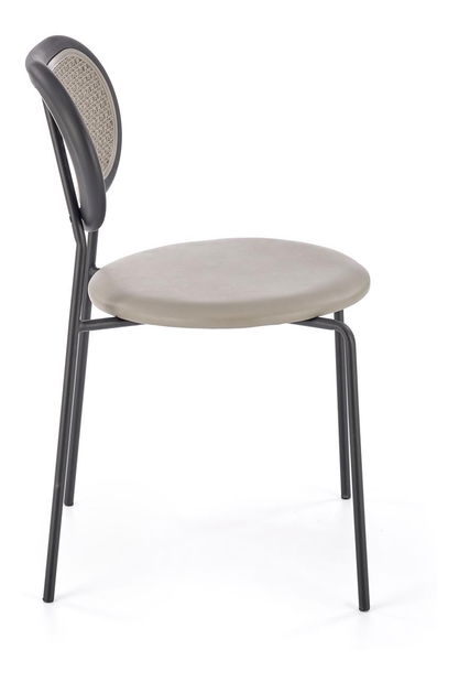 Jedálenská stolička Kvetka (sivá)