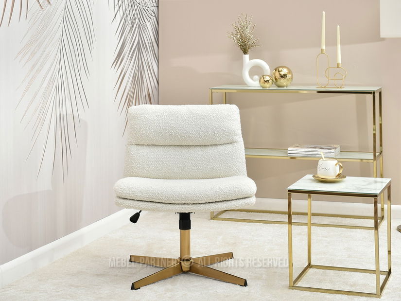 Stolica Sky (krem + zlatna)