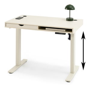 Masă PC cu înălțime reglabilă Occott 100 (crem)