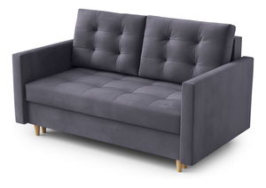 Kétszemélyes kanapé Jennifer (szürke)