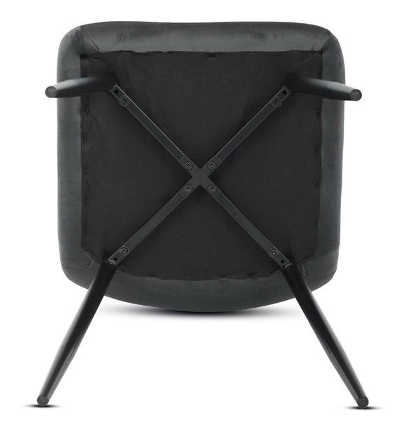 Scaun sufragerie Cereria (gri închis)