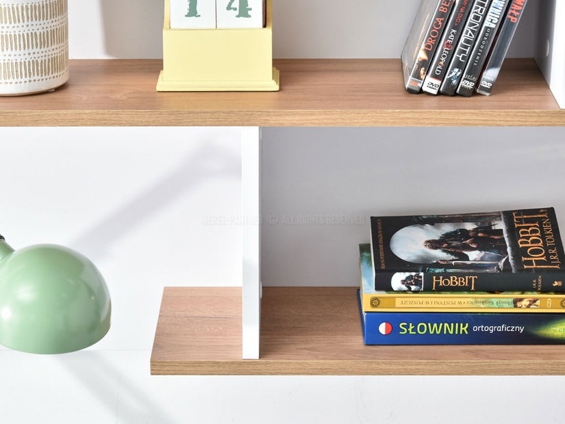 Zidna polica Congresual C08 (bijela)