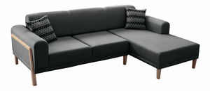 Rohová sedačka Lattino (antracit) (P)