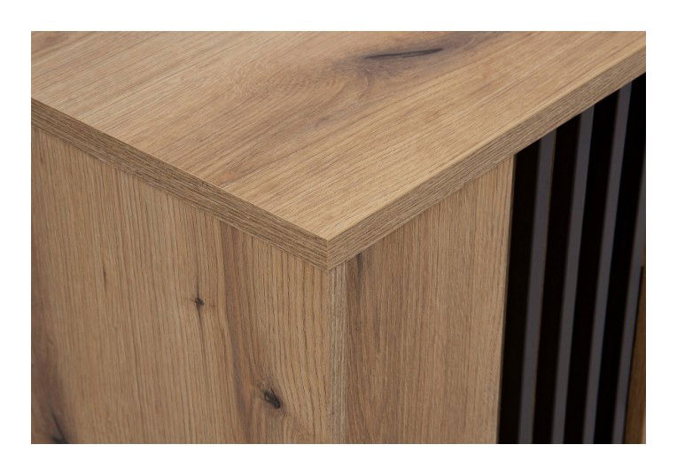 Komoda Neo NE2 (dub evoke + čierna matná)
