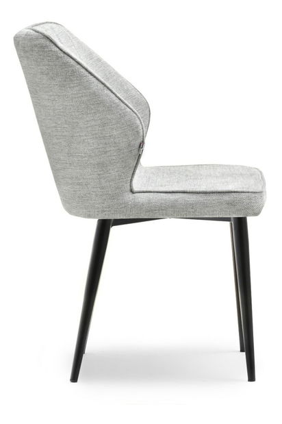 Stolička Greta K (sivá + čierna)