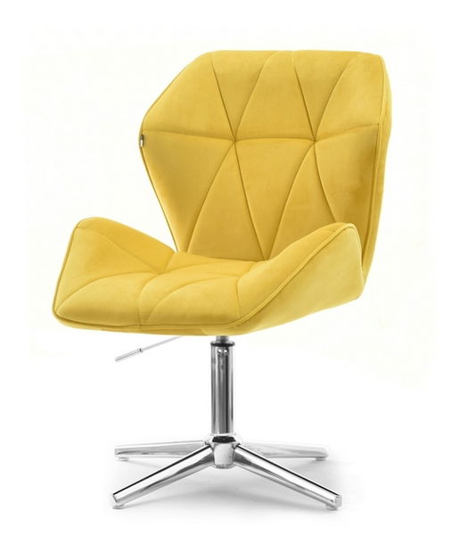 Fotel Velma S (sárga + fekete)