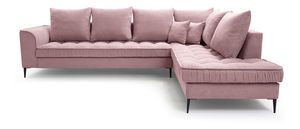 Kutna garnitura- Lunara (ružičasta) (D)