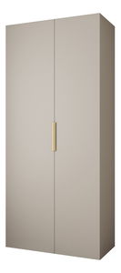 Šatníková skriňa 110 cm Carmela 40-4 (kašmír + zlatá)