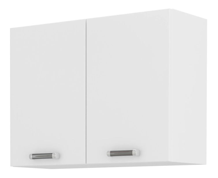 Horná kuchynská skrinka Oran 80 G 60 2F (biela)