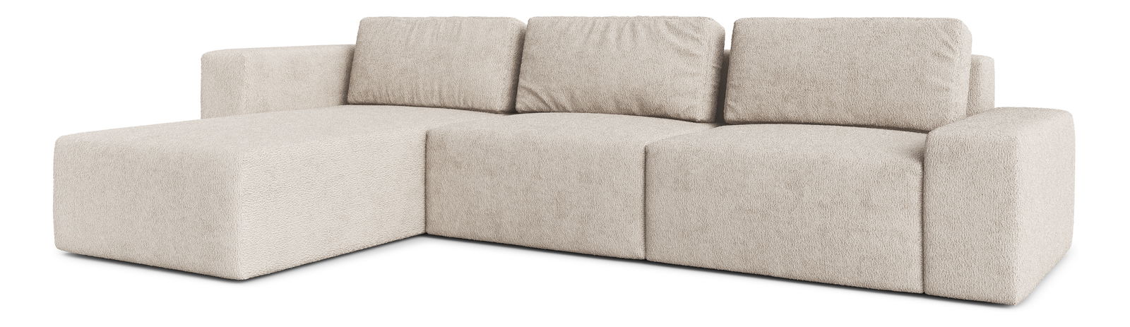 Sarokkanapé Berliner (B) (krém)