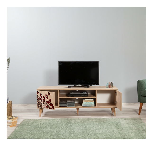 Masă TV/Dulap Thalia 122 (Stejar sonoma)