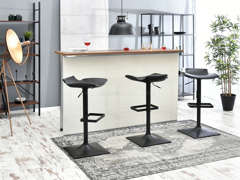 Stolička Bruno (čierna)