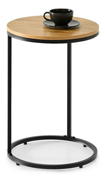 Măsuță de cafea Corden (stejar + negru)