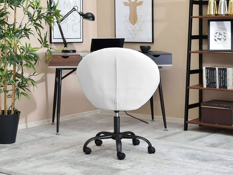 Fotoliu Lush 4 (alb + negru)