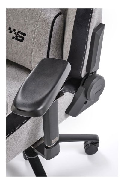 Gamer szék Aligator (szürke + fekete)