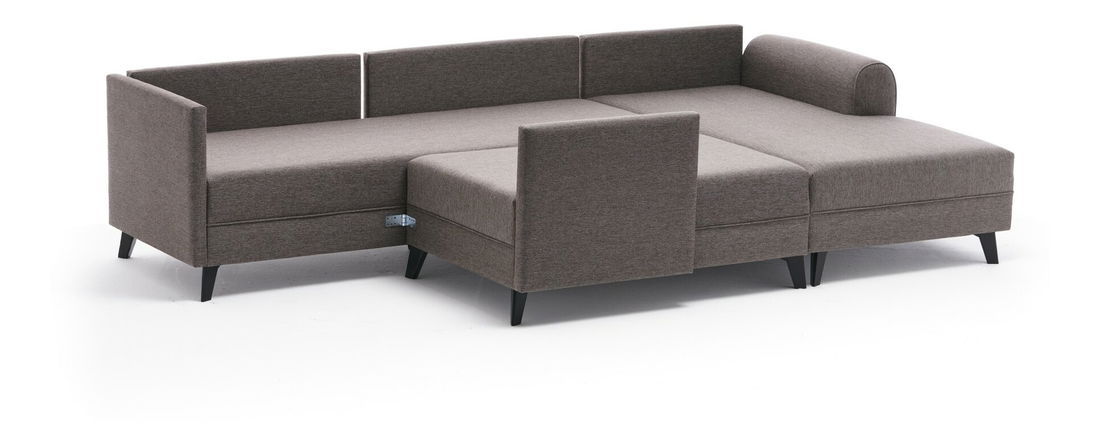 Széthúzható kanapé Belli (barna)