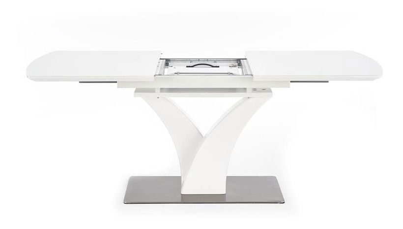 Blagovaonski stol na razvlačenje 140-180 cm pjenap (bijela) (za 6 do 8 osoba)