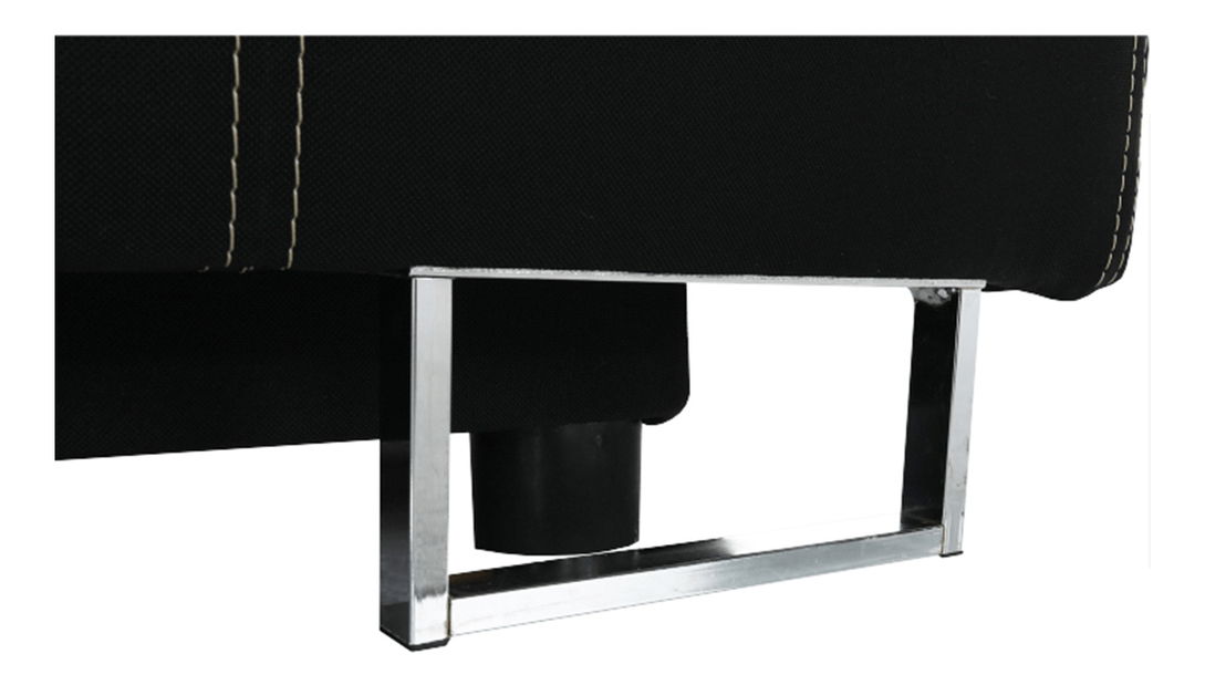 Háromszemélyes kanapé Elize fekete 