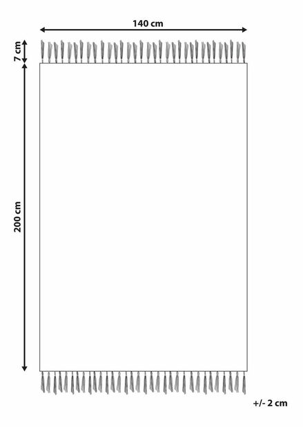 Covor 140 x 200 cm Pakarie (multicolor)