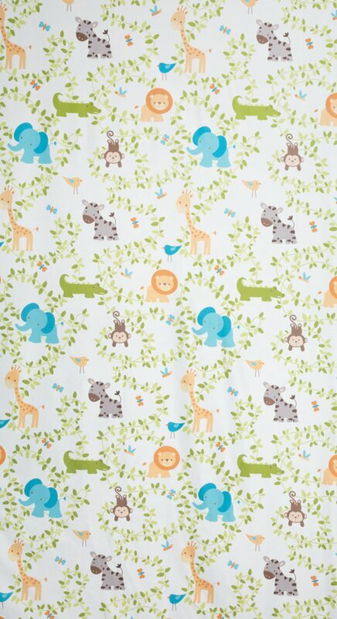 Perdea 140x250 cm Jumanji (alb)