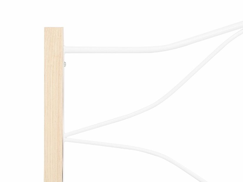 Franciaágy 180 cm FLANGE (ágyráccsal) (fehér) *kiárusítás