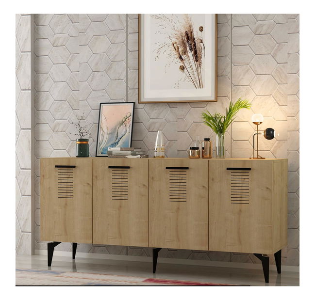 Skrinka Vipapo 5 (dub zafírový) 