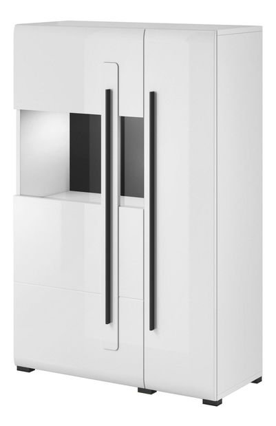 Vitrina Tashia 42 (bijela + visoki bijeli sjaj)