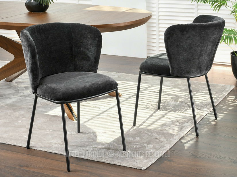 Blagovaonska stolica Koalas (crna)