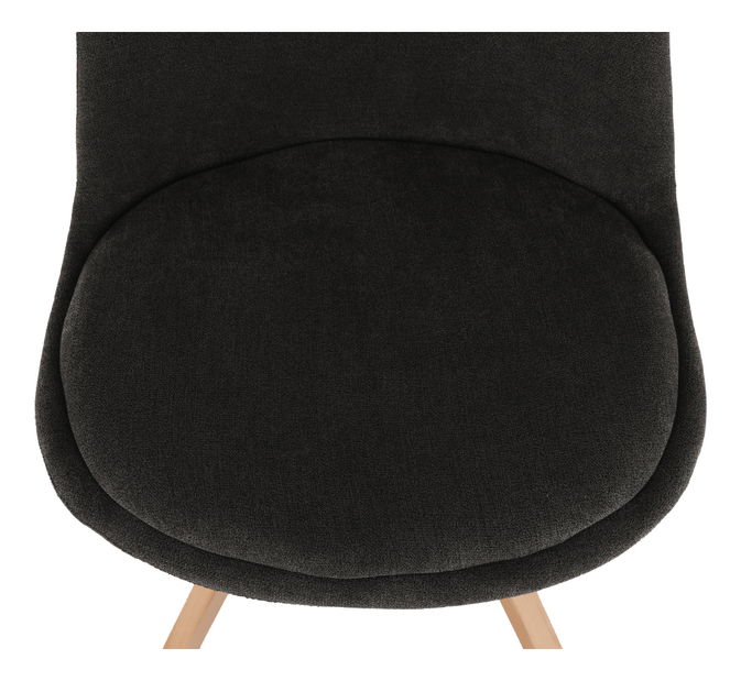 Jedálenská stolička Sanaga (sivohnedá)