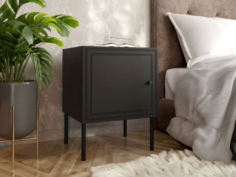 Set 2 noptiere Godzes Bis (Negru) 