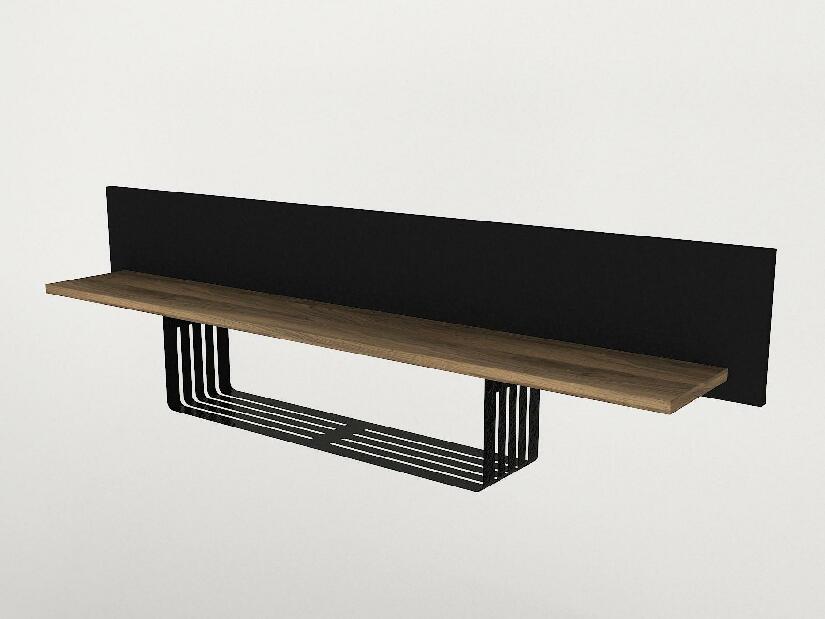 Mobilier living Kudave (Nuc + negru) 