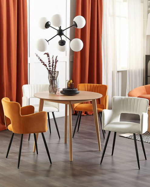 Set blagovaonskih stolica (2 kom.) Shelba (bijela) 