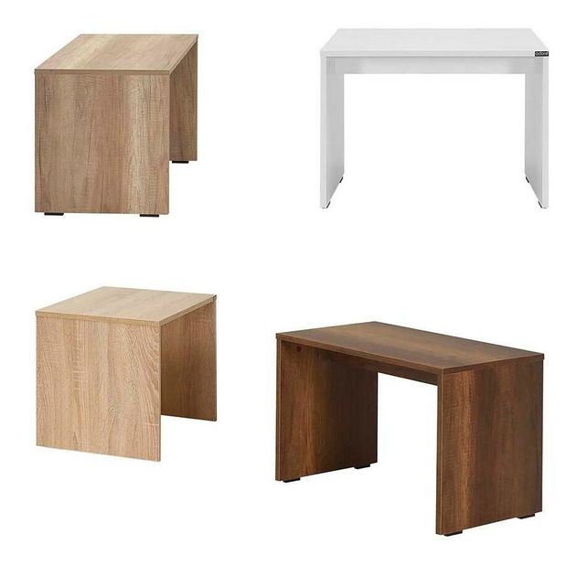 Konferenčný stolík Takevo (diamantová biela) 