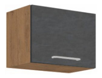 Gornji kuhinjski ormarić 50 GU-36 1F Velaga (siva mat + hrast lancelot) *rasprodaja