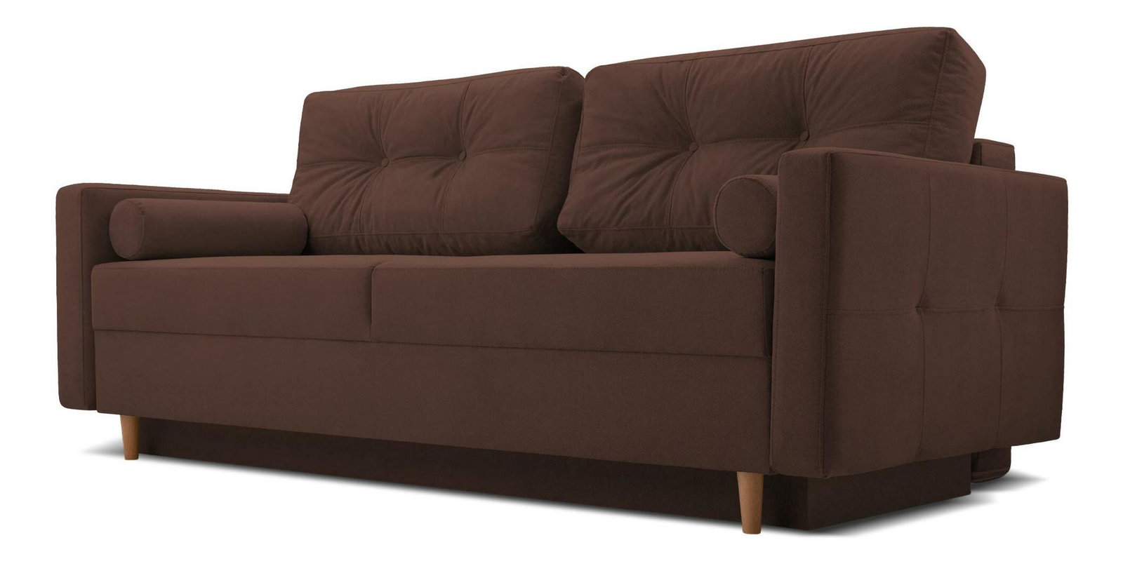 Pohovka trojsedačka Pansy (tmavohnedá)