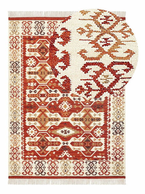 Szőnyeg 200 x 300 cm VosFém (többszínű)