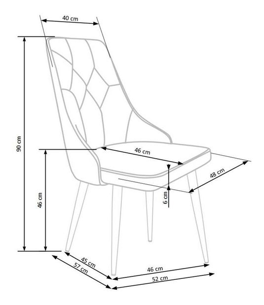 Blagovaonska stolica Kodi (kesten)