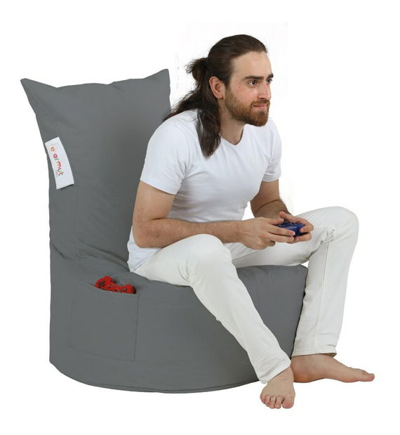 Babzsák Beemin (sötétszürke)