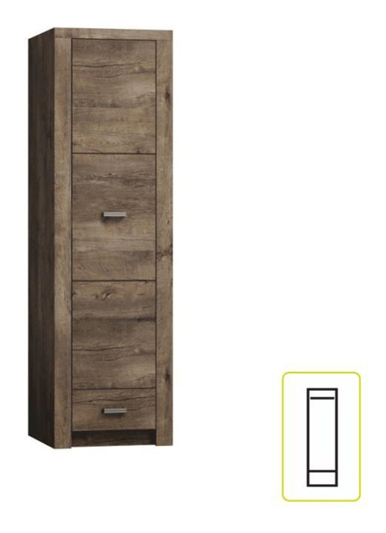 Dulap de haine Inneas 02 (frasinînchis)