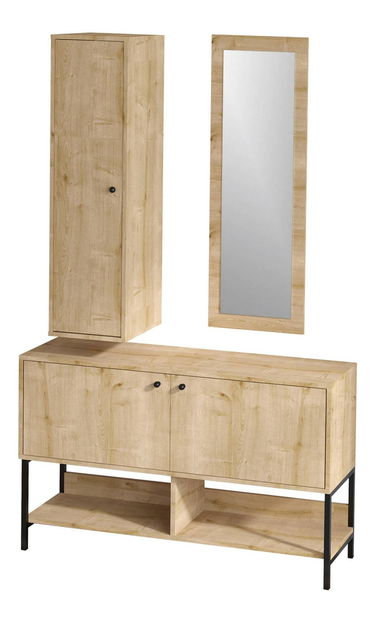 Ormarić za obuću Churu (safirni hrast)