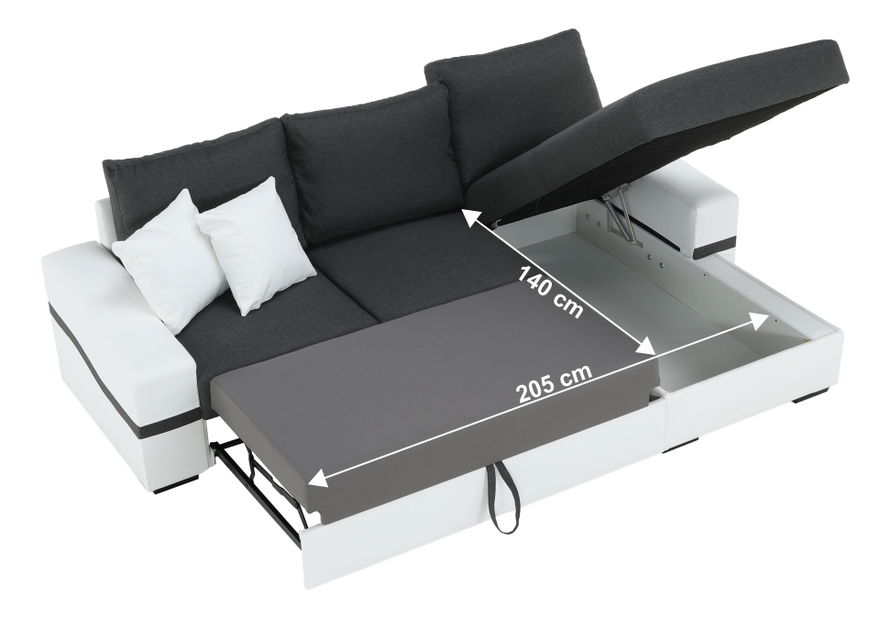 Rohová sedačka Orleton 2R+L (P)