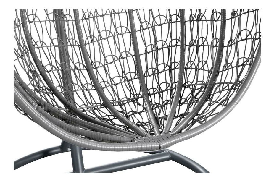 Függesztett fotel Necesarios (szürke) 