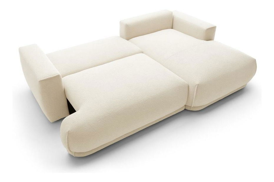 Sarokkanapé Dita mini (J) (vanília + fekete)